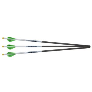 3 Stück 18 Excalibur Proflight Carbonbolzen illuminated