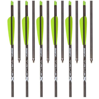 6 Stück Bear Archery TrueX Carbonbolzen