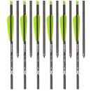 6 Stück Bear Archery TrueX Carbonbolzen