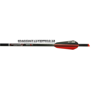 6 Stück 20 Beman ICS Crossbow Hunter Armbrust Bolzen Carbon