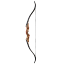 Jagdrecurve Bogen Ragim Impala Deluxe Black RH 60 30lbs