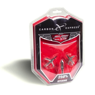 3 Stück Jagdspitzen Carbon Express F-15 Dual Blade