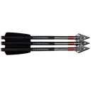 3 Stück 6,3 Steambow Carbon Premium Jagdbolzen